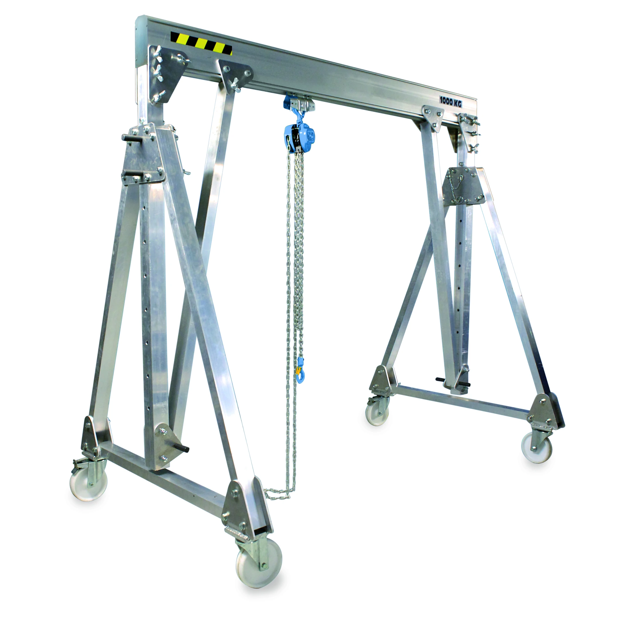 Склоплив алуминиумски портален кран (APPD) 250–2000 kg