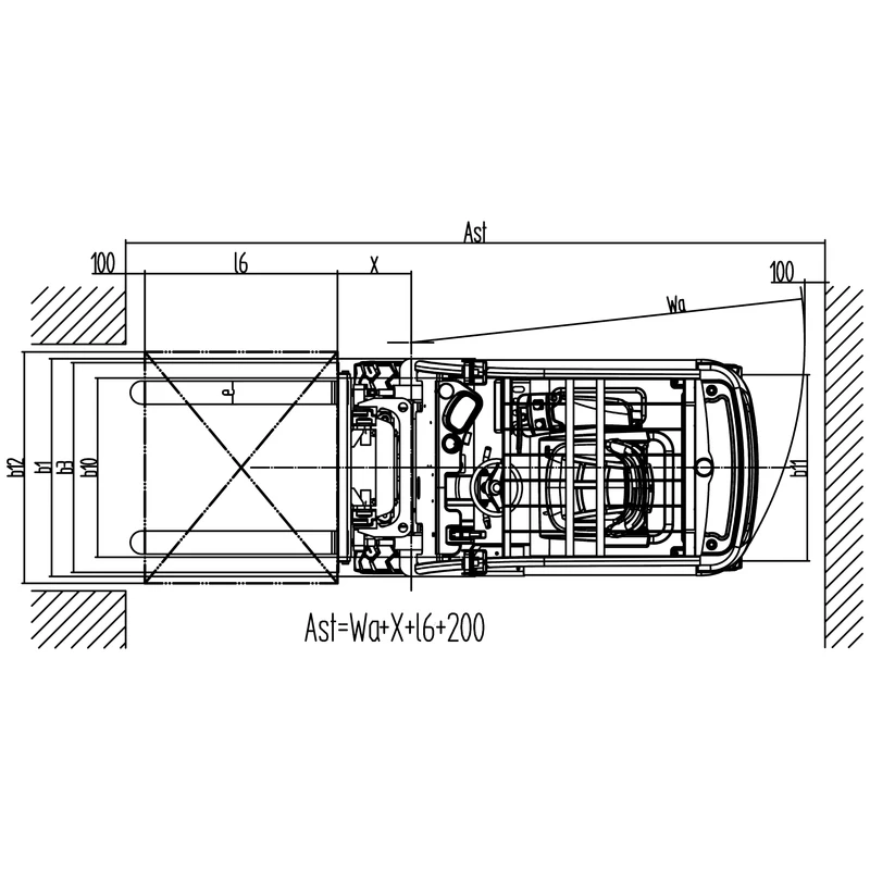 Противтежен електричен виљушкар ECV16S-ECV35S