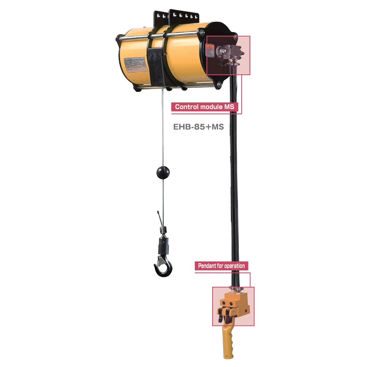 ENDO ATEX пневматски балансер EHB (модул MS) 0–270 кг