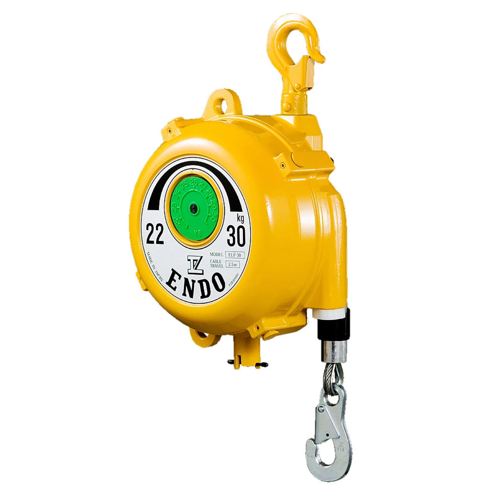 ЕНДО пружински балансер со долг од (ELF-30), 22–30 kg