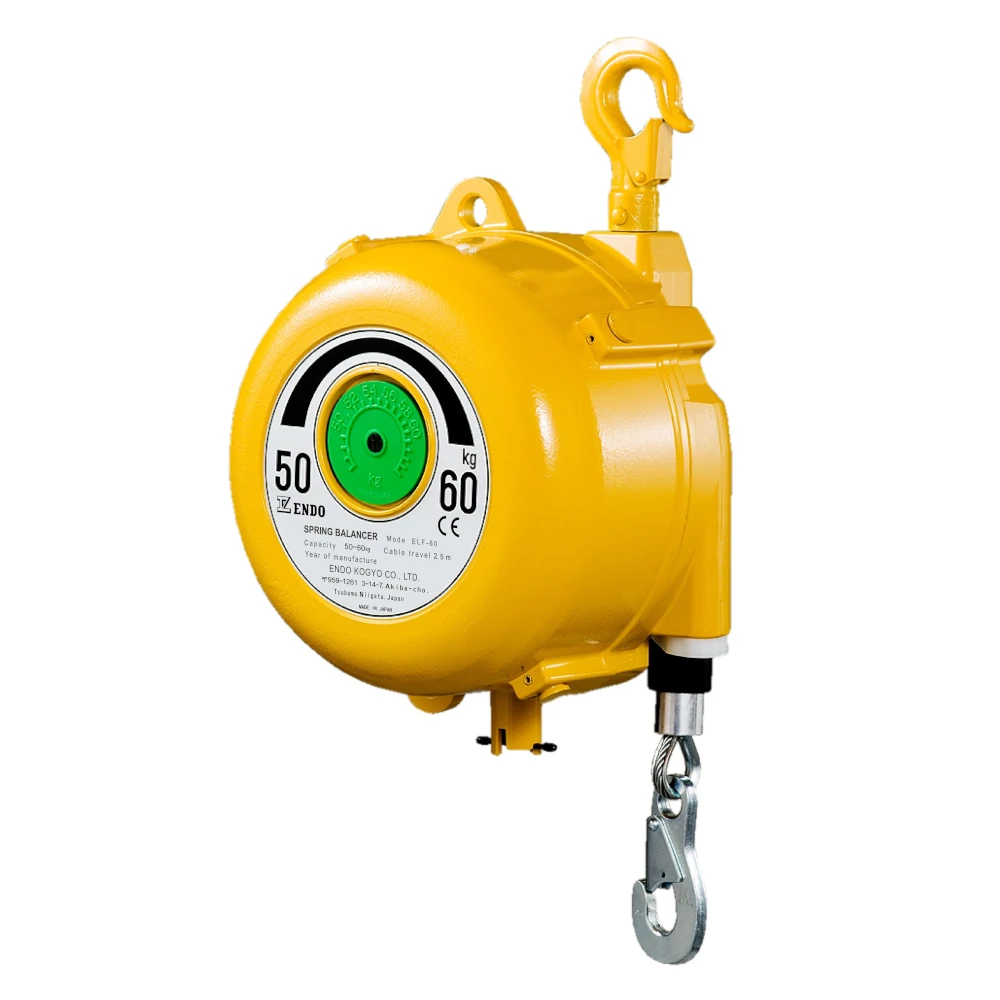 ЕНДО пружински балансер со долг од (ELF-60), 50–60 kg
