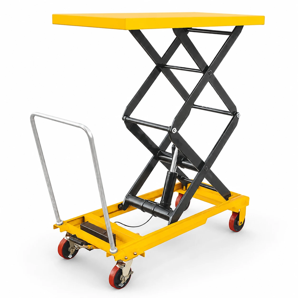 Мобилна подигнувачка маса со двојни ножици (MPS680D), 680 kg, 1500 mm
