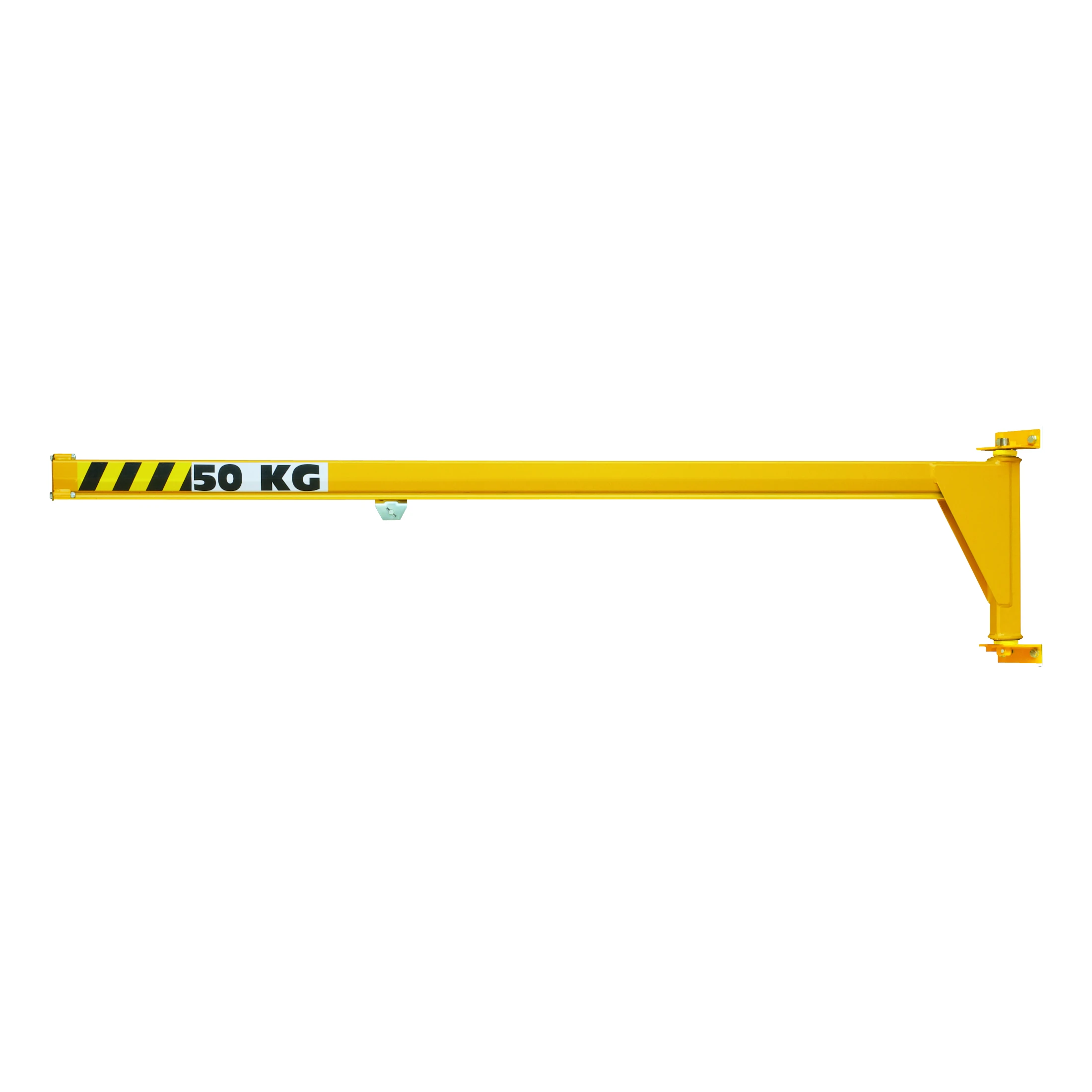 Нископрофилен ѕиден конзолен кран со количка (NZDK), 50–100 kg, 2–5 m