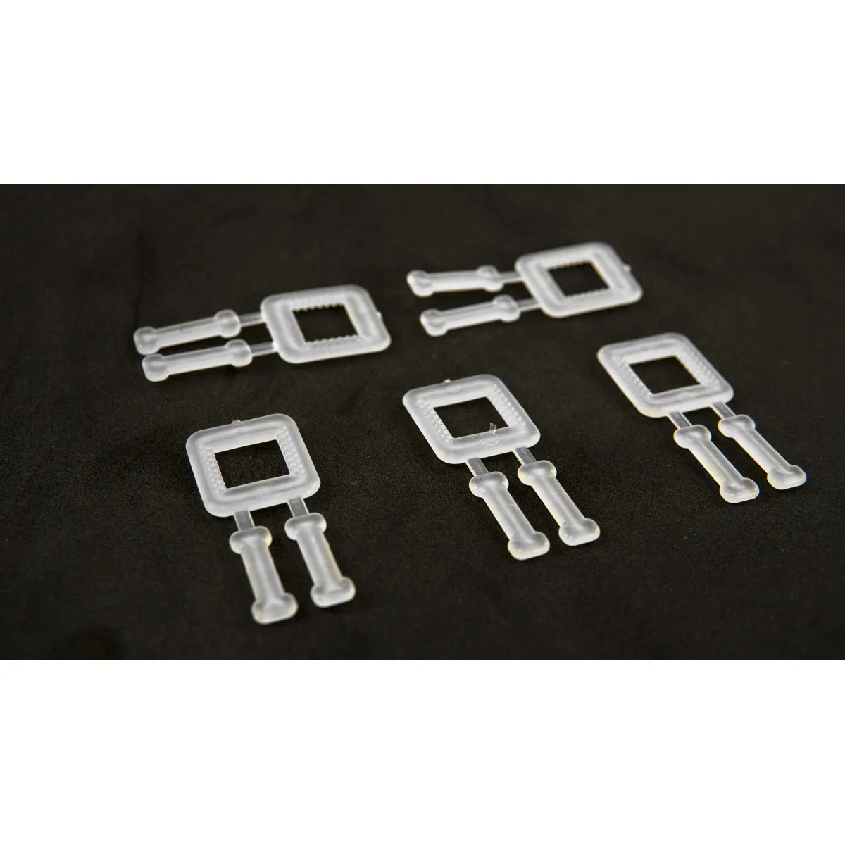 Бели пластични спојки за PP лента за пакување (BUCKLES-5P), 12 mm