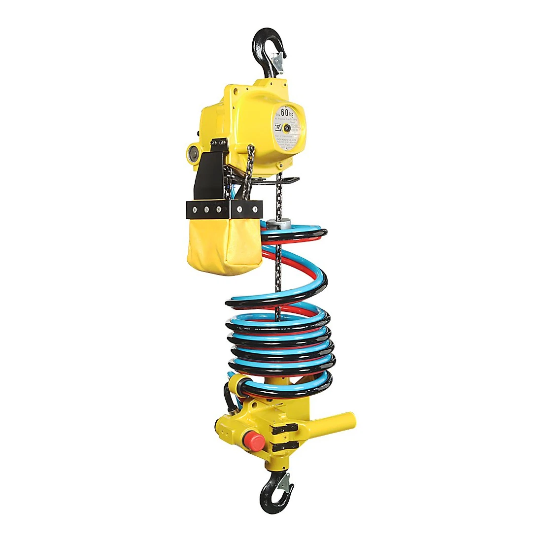ENDO ATEX пневматска дигалка со синџир (серија ATC) 60/125 kg