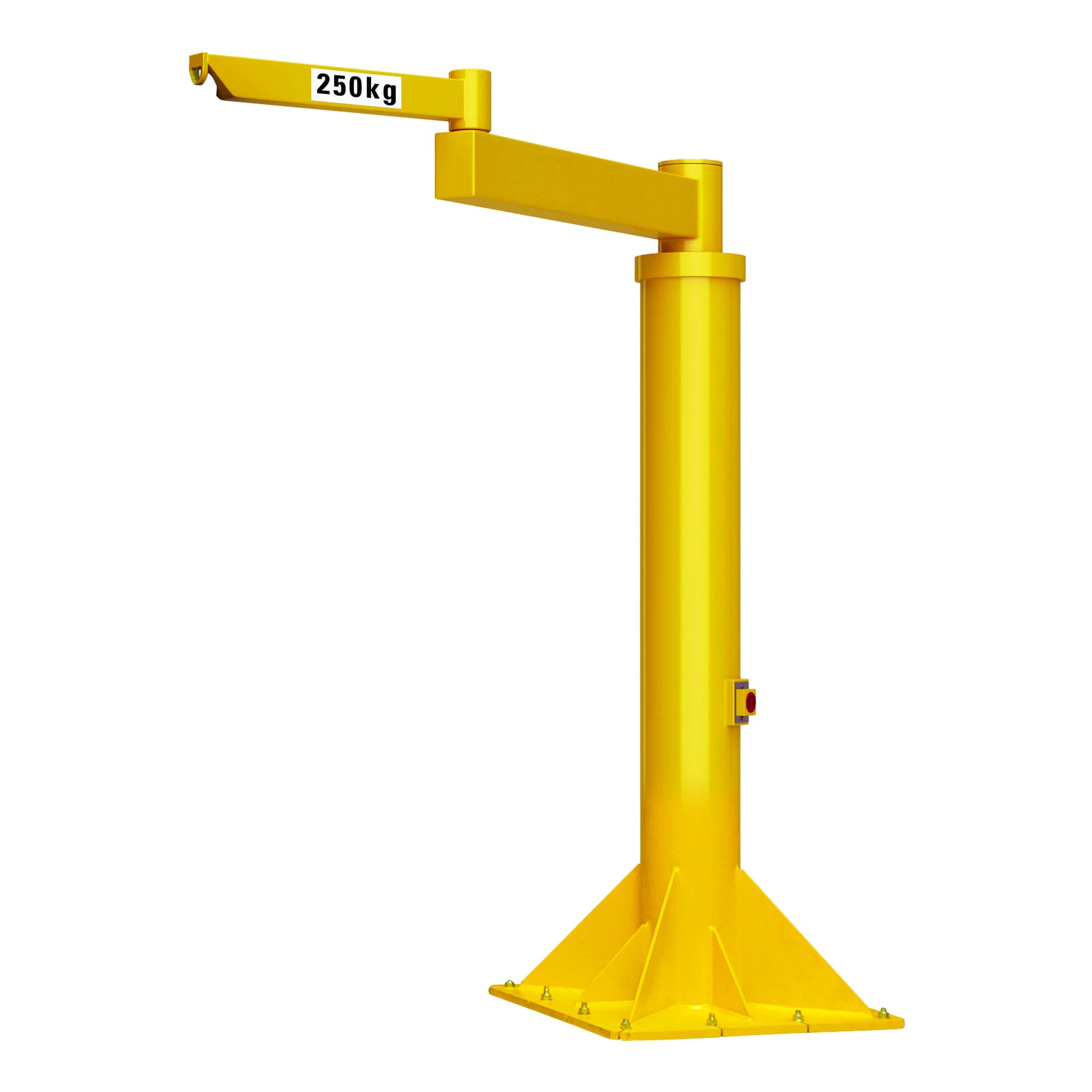 Зглобен столбен конзолен кран, самостоечки (ZSD-S), 50–1000 kg, 2–5 m