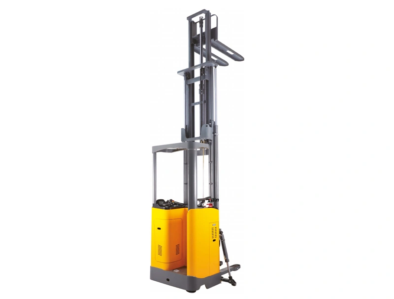 Електричен палетен сложувач со стоечка кабина (CDD15C), 1500 kg, 4500–6500 mm